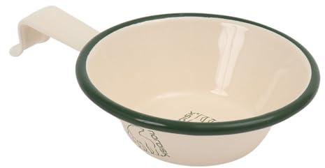Nordisk Madame Bla Measure Cup 250ml Weiß - Robuster emaillierter Camping-Messbecher, 250ml, Größe 250 ml - Farbe Cream