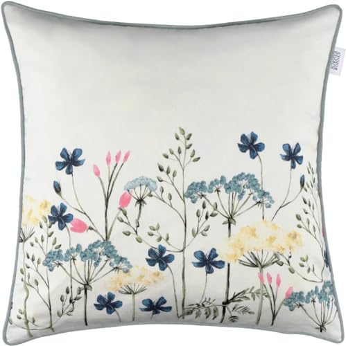Schöner Wohnen Zierkissenhülle ohne Füllung Hopeful Farbe Multicolor Größe 45x45 Blumen Flowers