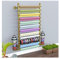 Wand-Geschenkpapierband-Organizer und Aufbewahrung für Geschenkeladen/Blumenladen, kommerzieller Mehrzweckständer mit Eisen-Finish, 120 cm hoch (Farbe: Gold, Größe: 70 x 120 cm/27,5 x 47,2 Zoll)