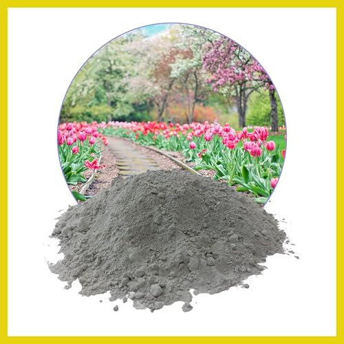 Urgesteinsmehl Diabas fein Pulver 25kg Natürliches Gesteinsmehl als Bodenverbesserer – natürlicher Kompostbeschleuniger Bodenhilfsstoff Kalk Steinmehl Rasendünger Blumendünger
