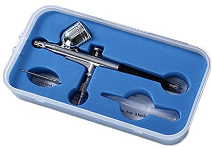 Pistola de aire portátil con compresor para maquillaje, cuidado de la piel, decoración de la piel, barbería