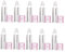MERRYHAPY Hydrating Lip Oil Bottles Tint Moisturizer Travel Lip Vials Rolling Ball Refillable Balm Bottles for Sisters Gf Mom