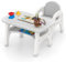 LIFEZEAL Kindertisch mit Stuhl, Tisch und Stuhl Set für Kinder, Kinder Sitzgruppe zum Lesen, Essen, Spielen, Kindermöbel für Babys ab 1 Jahr