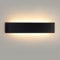 Mille Lucciole LED Wandleuchte Innen 1 Stück,Wandleuchte Innen Dimmbar 24W 38CM 2880LM,Wandlampe Dimmbar Schlafzimmer 3000K/4000K/6500K 3 Farbmodi,Wandlampe für wohnzimmer IP44 Wasserfest Schwarz