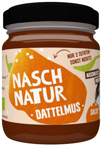 Nasch Natur Dattelmus, salzig, 200g