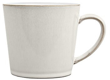 Denby Natural Canvas Large Mug, Ceramic, Cream, 13 x 9.5 x 9 cm
