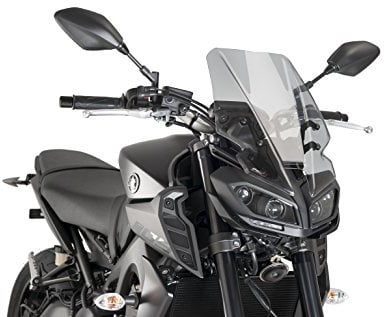Puig 9377H Naked New Generation Touring improved wind protection, Smoke