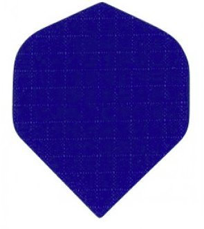 Rocket 12 Nylon Dart Flights Blau (4 Sätze)
