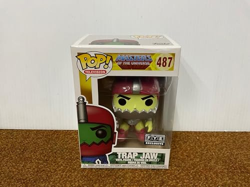 Funko POP! Television : Masters of The Universe – Trap Jaw Metallic – Vinyl Figur 9cm