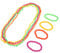 BESTOYARD Neon Bead Halskette Farbe Bead Armband Kostümzubehör