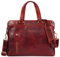 STILORD 'Lory' Aktentasche Damen Leder Vintage Business Laptoptasche 13,3 Zoll MacBooktasche als Handtasche Umhängetasche für Büro Office Echtleder, Farbe:kara - rot