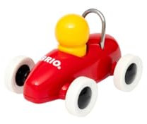 BRIO Rennwagen mit Rückziehmotor, Yellow