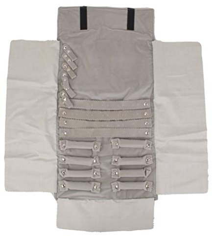 Uonlytech Windrose Schmucktasche Schmuck Fall Tasche Veranstalter Schmuck Tasche Schmuck Organizer Schmuck Lagerung Veranstalter Tasche für Ohrringe Halskette Halskette Veranstalter Schmuckrolle Stoff