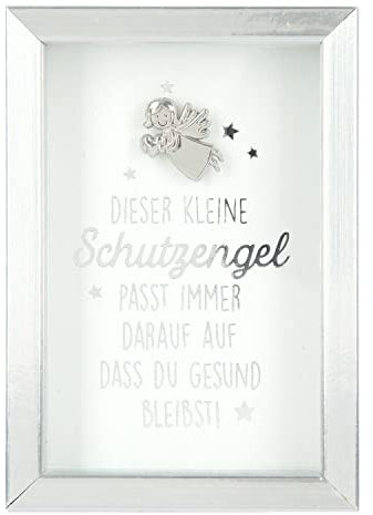 Depesche 11625-019 - Bilderrahmen mit Kompliment, kleiner Deko-Rahmen mit hübschem Spruch, ca. 8,4 x 5,8 x 1,9 cm, ideal als Geschenk oder kleine Aufmerksamkeit