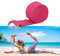 BOduShang Yoga Belt Yogaband Perfekt zum Halten von Posen Yoga Strap Flexibilitäts-Yoga-Gurt Fitness-Übung Yoga-Gürtel Yoga-Blöcke und Gurt pink,183cm
