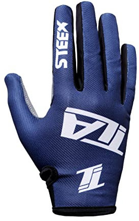 TLA TROOPS LEGEND RACING APPAREL Motorradhandschuhe für Herren und Damen - MTB, Motocross, Enduro - Unisex-Erwachsene, Blau