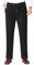 Yukirtiq Pantalon en Velours Côtelé pour Homme Pantalon de Jogging avec Cordon de Serrage Pantalons de Loisirs Taille élastique avec Poches, Noir, XL