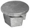 WITTKOWARE Rohrverbinder aus Temperguss (Endkappe, Metall, 1 Zoll (33,7mm))
