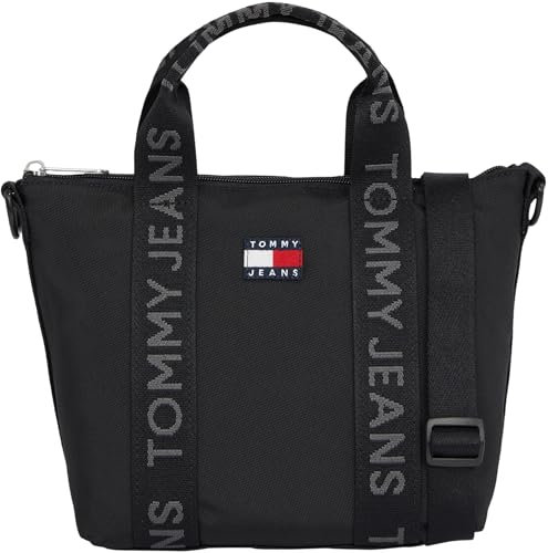 Tommy Jeans Damen Tote Bag Tasche Daily Mini Klein, Schwarz (Black), Einheitsgröße