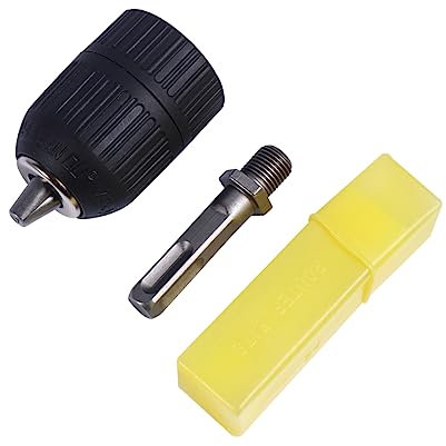 SEWOART Metall-bohrfutter-vierkantadapter Schnellspannbohrfutter-konverter Zufällige Farbe