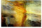 WANGLIDD Joseph Mallord William Turner, Kunstdruck auf Leinwand, Motiv: The Burning of The Houses of Parliament, ästhetisch, ungerahmt, 30 x 45 cm