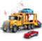 Joellfuner Grand Dépanneuse Jouet, 1:12 Camion Dépanneuse Enfant avec 2 Voiture, Transporteur Véhicule avec Son et Lumière, Jouet de Véhicules Camion Cadeau pour Fille Garçon dès 3 Ans