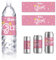 GOMAKERER 30 fogli Etichette per Bottiglie D'Acqua per Baby Shower, Adesivo A Tema Neonata Rosa Bottiglia D'Acqua Personalizzata Bottiglia D'Acqua Potabile per Festa Matrimonio, 8.5x2.5 pollici
