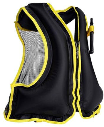 Celucke Giubbotto Salvagente Adulto Universale Regolabile per Snorkeling, Surf e Sport Acquatici Galleggiamento Sicuro