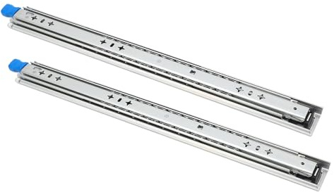 CHICIRIS Durable Locking Drawer Slides 900mm 265lbs Cold Rolled Steel for Home Cabinets RVs Trucks Heavy Duty 2pcs