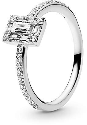 Pandora Damen-Stapelring 925 Sterlingsilber mit Ringgröße 54 197541CZ-54