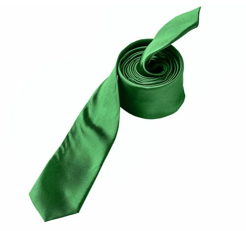 WedDecor Solide Couleur Habillé Cravates, Hommes Cravates pour Funérailles Vêtement Satin Uni Slim Mariage, Affaires, Événements, Bureau Décontracté & Habillé Vêtement Accessoires, 56 Inches
