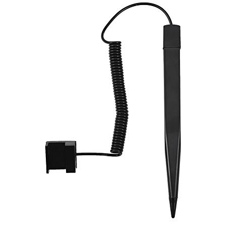 fasient Stylus Stift für Touchscreens,professionelle kapazitive Touchscreen Stift,mit tragbarem Kunststoffdock und Federkable,Eingabestift kompatibel mit Touchscreen Geräten,Schwarz
