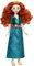 Disney Prinzessin Schimmerglanz Merida Puppe, Modepuppe mit Rock und Accessoires, Spielzeug für Kinder ab 3 Jahren
