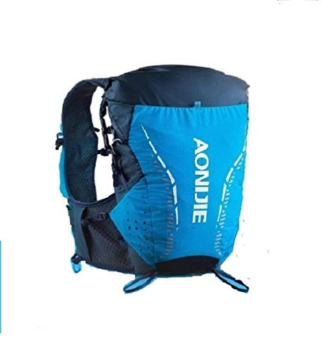 AONIJIER Trinkrucksack, 18L Wassersack Rucksack mit 2L Trinkrucksack Wasserblase Perfekt für Wanderrucksack Fahrradrucksack Klettertaschen (Blau, L/XL)