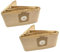 vhbw 20x sacs compatible avec Nilfisk 135, 930, 934, GD930, GD932, GD934, Volt UZ932 aspirateur - papier, couleur sable