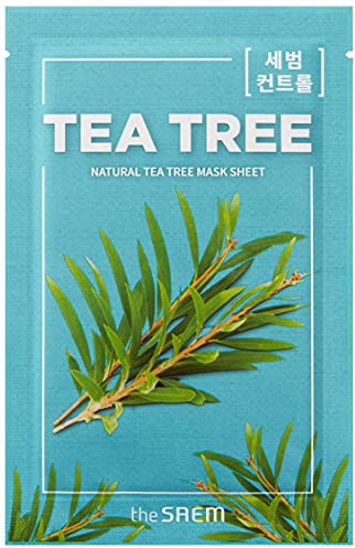 Natural Tea Tree Mask Sheet Mascarilla Árbol De Té 21Ml