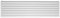 The Bath People 82456 Pinta Horizontal Double Flat Panel Modern Heating Designer Living Room Hallway Bathroom Radiator 1600 x 475 –White