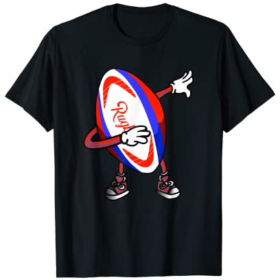 Dabbing Rugby Spieler Sport Geschenkidee Jungs Männer Rugby T-Shirt