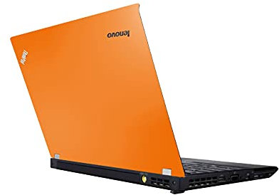 AlphaWraps Skin for Lenovo ThinkPad X230 Laptop | Sunset Orange Gloss | Protective and Durable Vinyl Decal wrap Cover | Made in The UK
