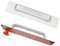 CcHhyyt Lot de 2 Poignées Autocollantes en Aluminium pour Armoire Chambre à Coucher Salle de Bain Cuisine Poignées En Acier Inoxydable（133 mm Argenté）