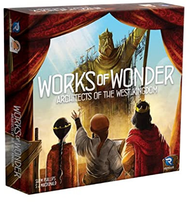 Architects of The West Kingdom: Works of Wonder Expansion – New Buildings, Wonders & Mechanics, 1-6 Players, Ages 12+, Requires Base Game
