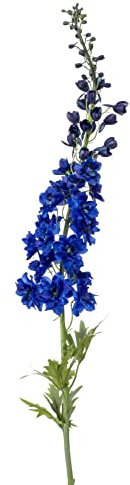 artplants.de Textil Rittersporn SZILVIA, blau, 130cm - Künstliches Delphinium