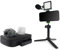 MACKIE EM-93MK Complete Mobile Vlogger Content Creator Kit for Smartphones and DSLRs - Microphone and LED Light Kit
