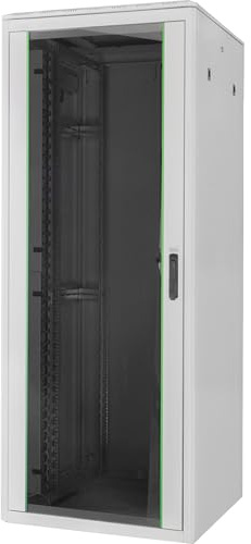 DIGITUS Netzwerkschrank Varioflex-N Serie, 800 x 800mm (BxT), 19 Zoll, 42HE, Grau