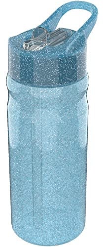 Lunch Buddies Glitter Blue Flasche 600 ml