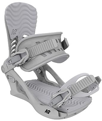 K2 Snowboarding Damen Snowboard-Bindung Cassette, White, 11G1010