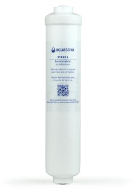 Aquasana SmartFlow™ Reverse Osmosis Water Filter Remineralizer Replacement Lasts 6 Months - Not Compatible with OptimH2O - Replacement only