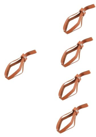UKCOCO 5 Stück Kork-glasflaschen-gürtel Gürtel Für Cosplay Winziger Flaschenhalter Runder Kugelförmiger Flaschengürtel Schutzgürtel