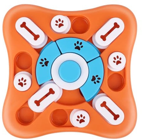 JOPHEK Ralentissez à Manger des Jouets de Chien, Jouet Intelligence Chien Gamelle, Puzzle Interactif pour Chien pour Chiots, Chats, Petits, Moyens et Grands Chiens l’ Entraînement du QI