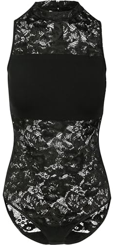 Urban Classics Damen Ladies Laces Body 4XL Black